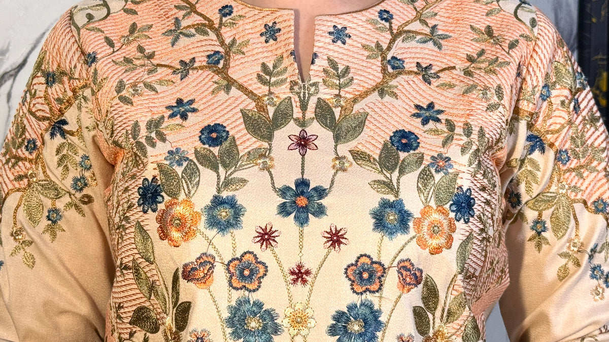 Rang-e-Haya 3 piece embroidered