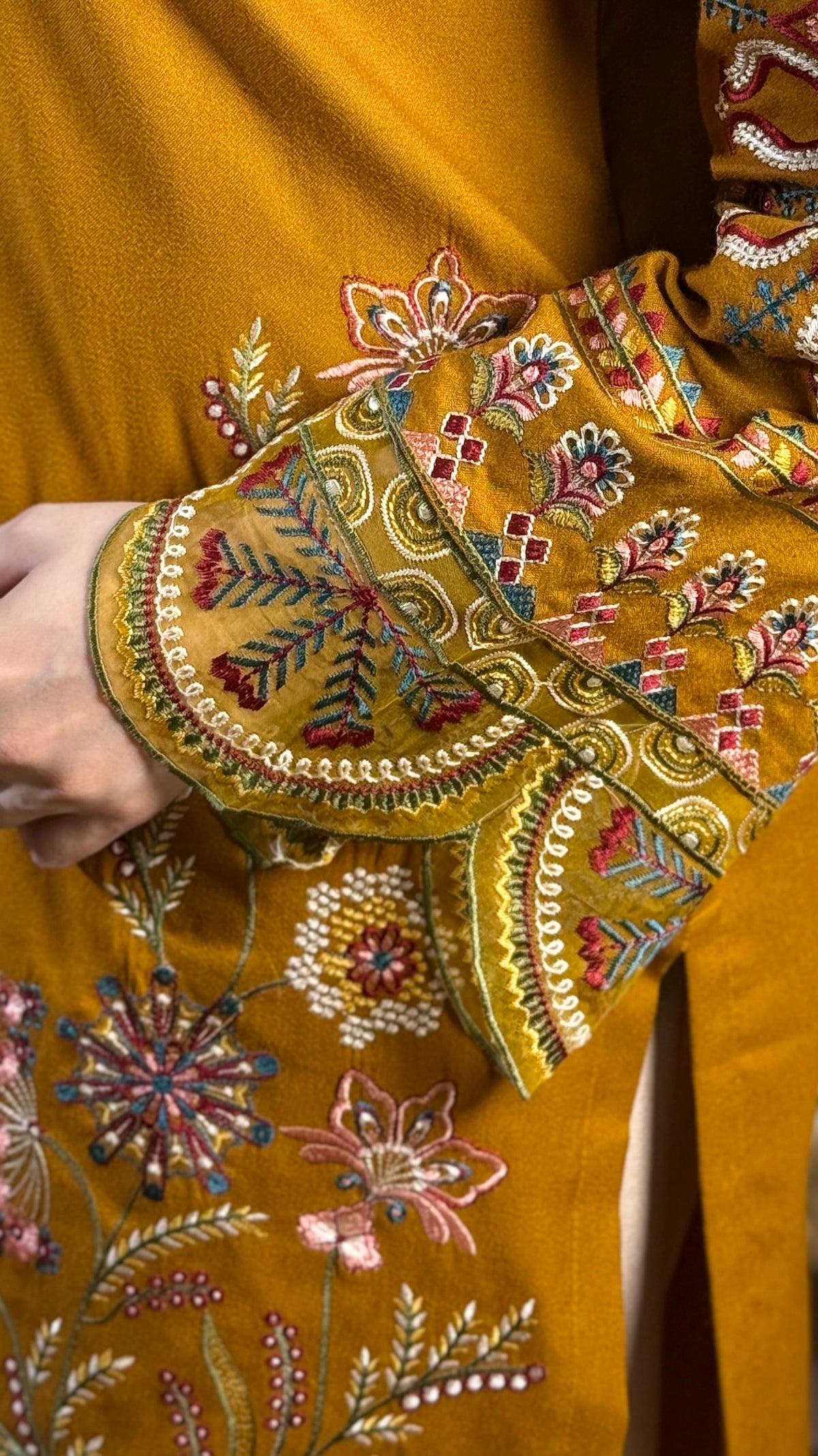 Zar-e-Mustard Dhanak 3 Piece