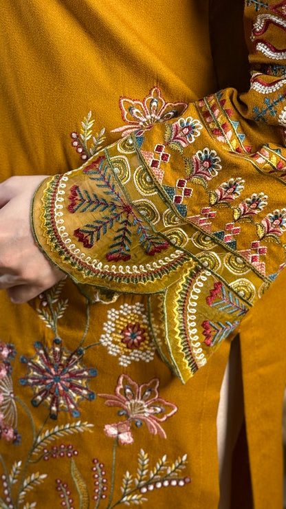 Zar-e-Mustard Dhanak 3 Piece
