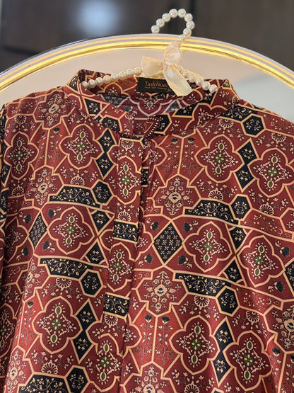 Rangrez Chunri 2 Piece Print
