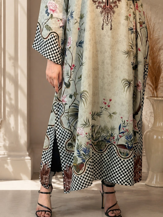 Printed Kaftan