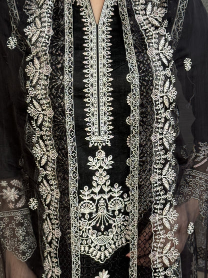 Gul-e-Siyah 3 Piece Embroidered
