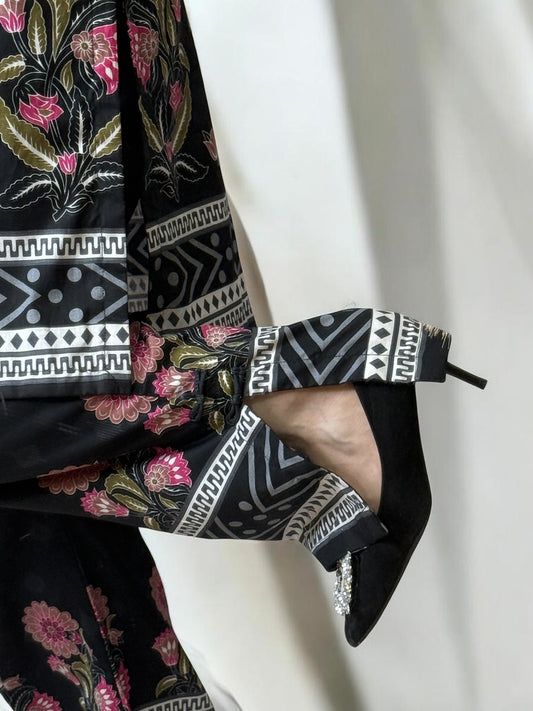 Noor Petal Co-ord Set Stitched